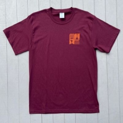 RAP T-shirt: Maroon